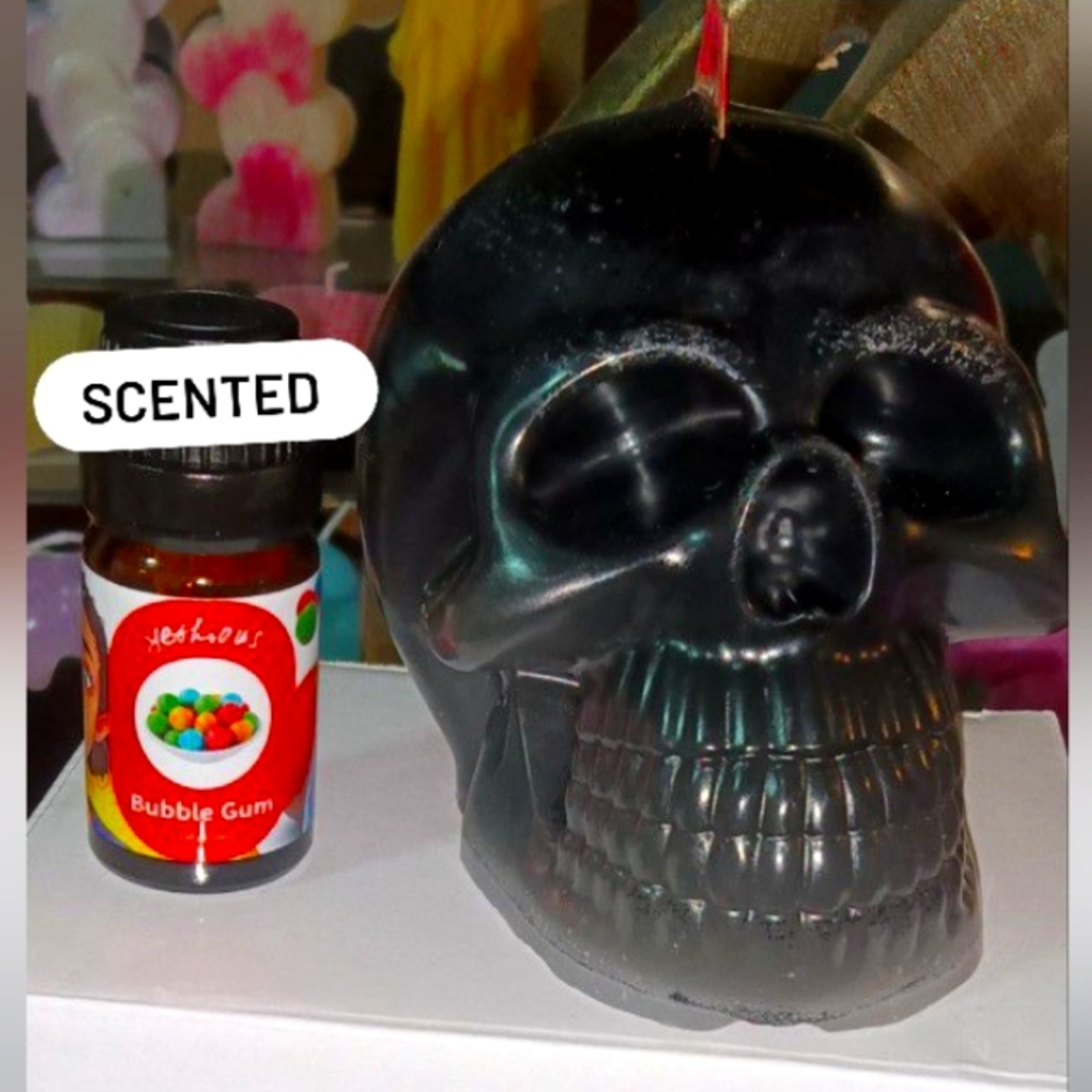 Skull Custom Candles !!!!